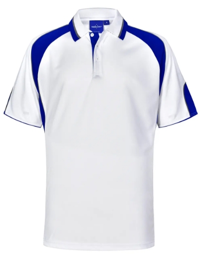 Picture of Winning Spirit, Mens Cooldry Contrast Polo w Panels